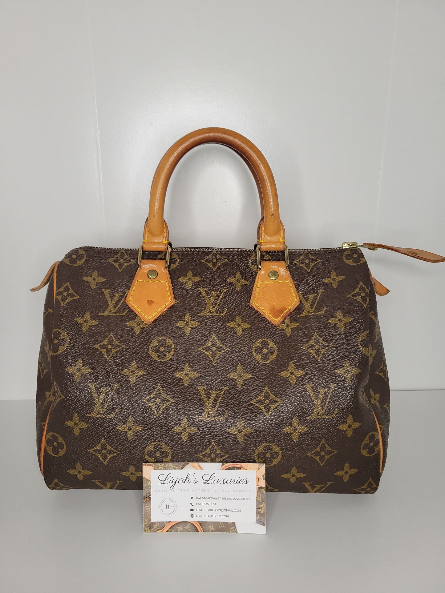 Louis Vuitton Monogram Speedy 25 FH0933