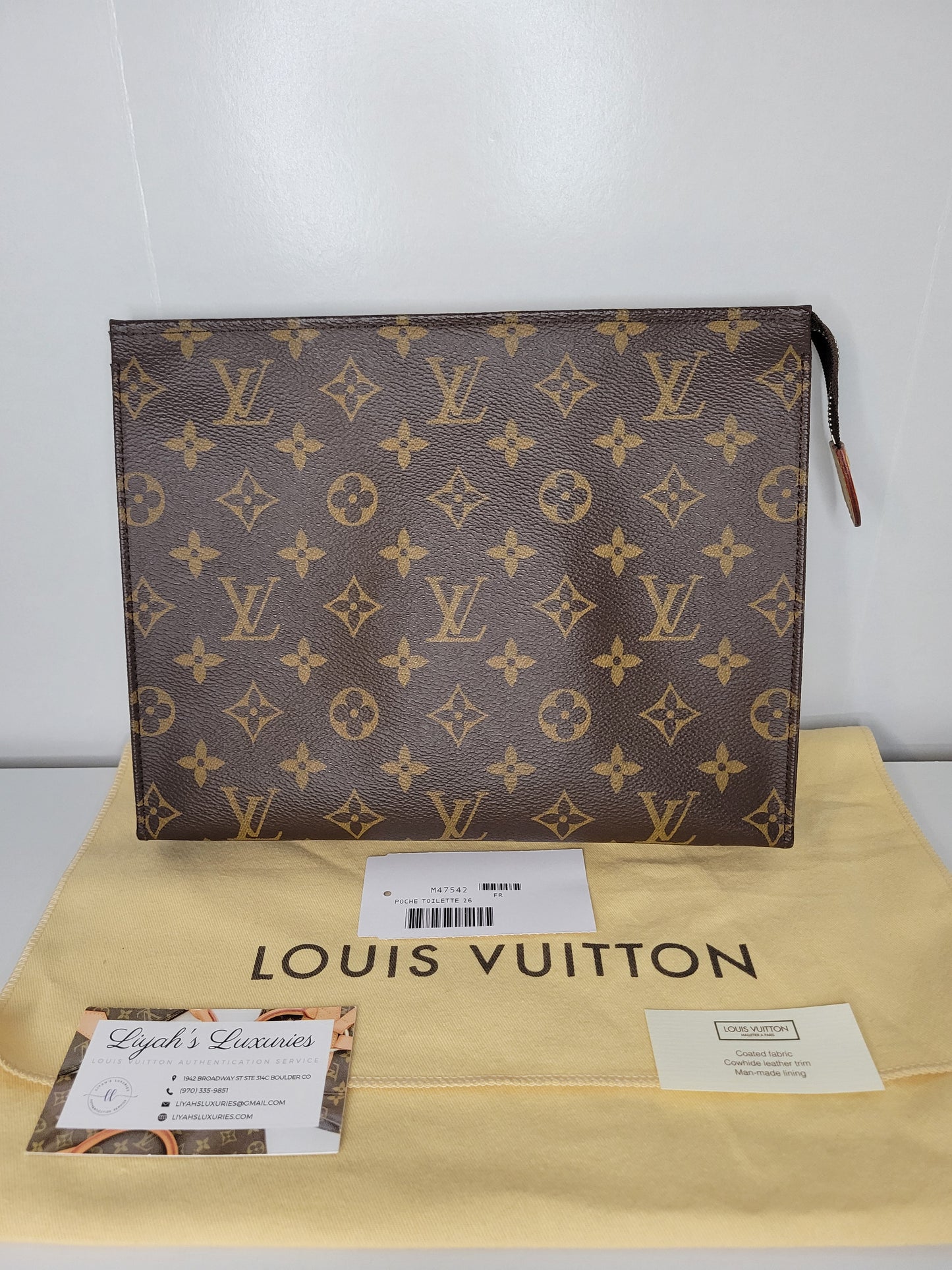 Louis Vuitton Monogram Toiletry 26 DU2185