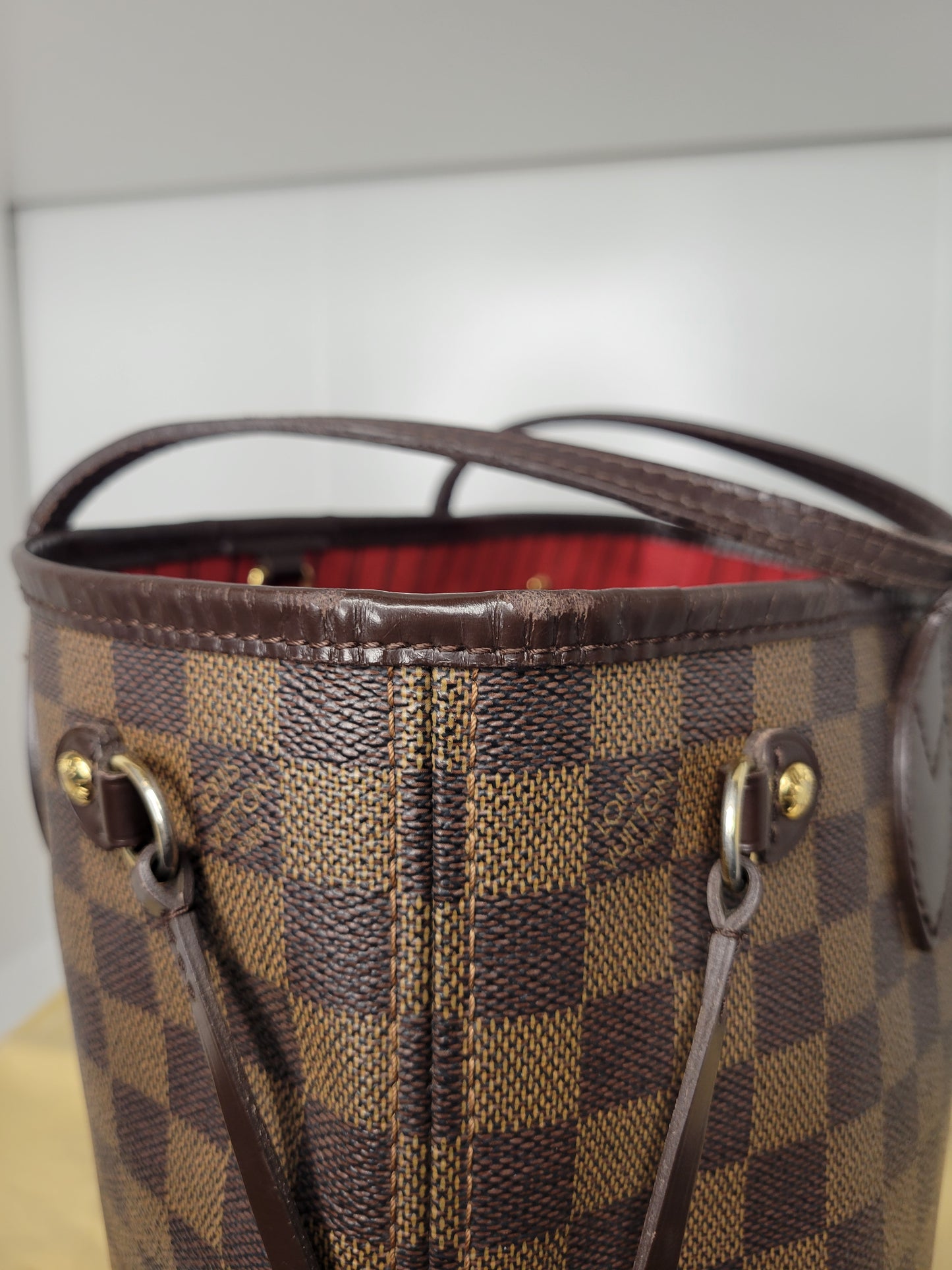 Louis Vuitton Damier Ebene Neverfull PM SD2009