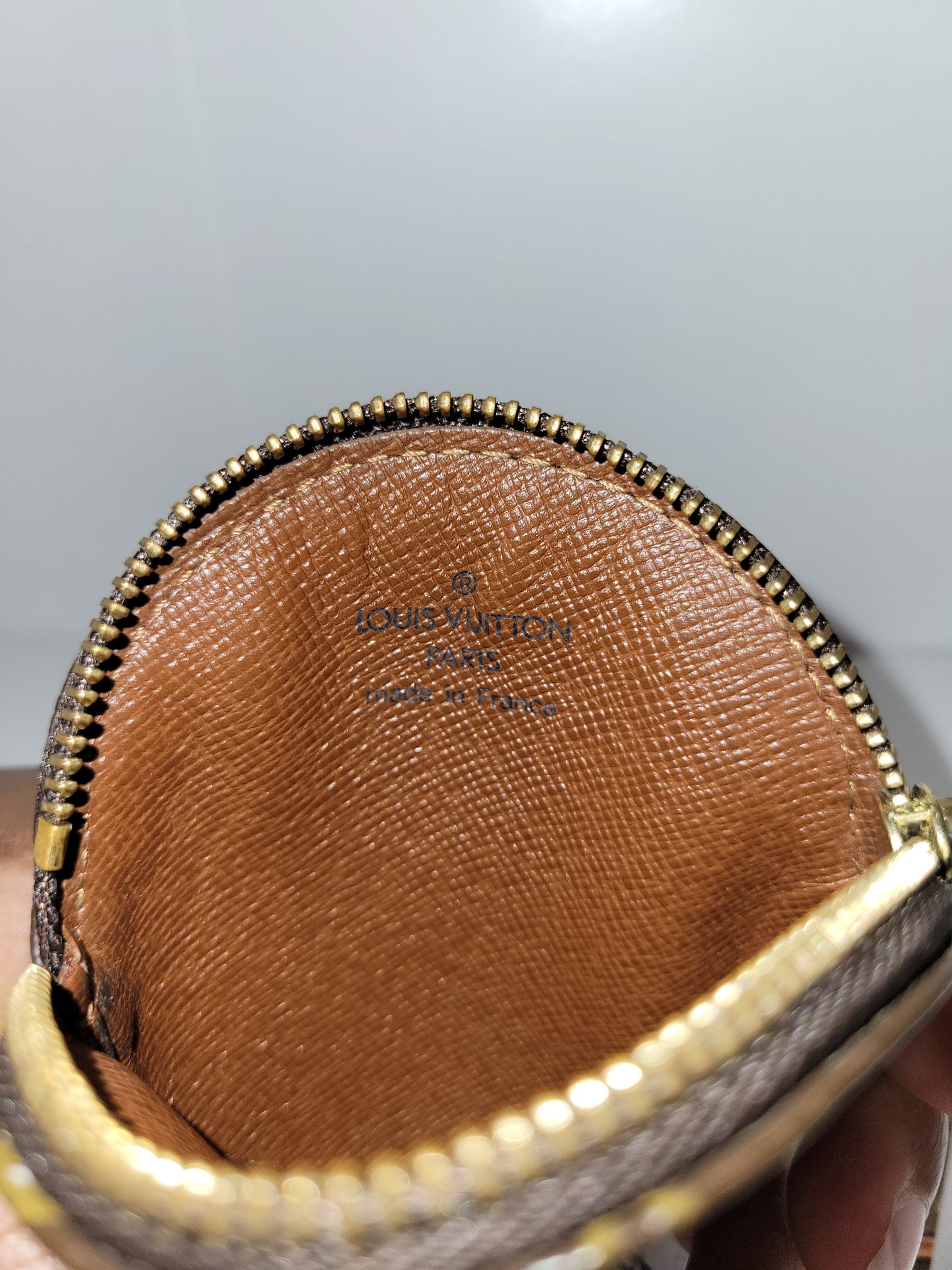 Louis Vuitton Monogram Round Coin Purse CT0054