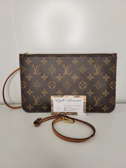 Louis Vuitton Neverfull Pochette Clutch MM/GM SD1156