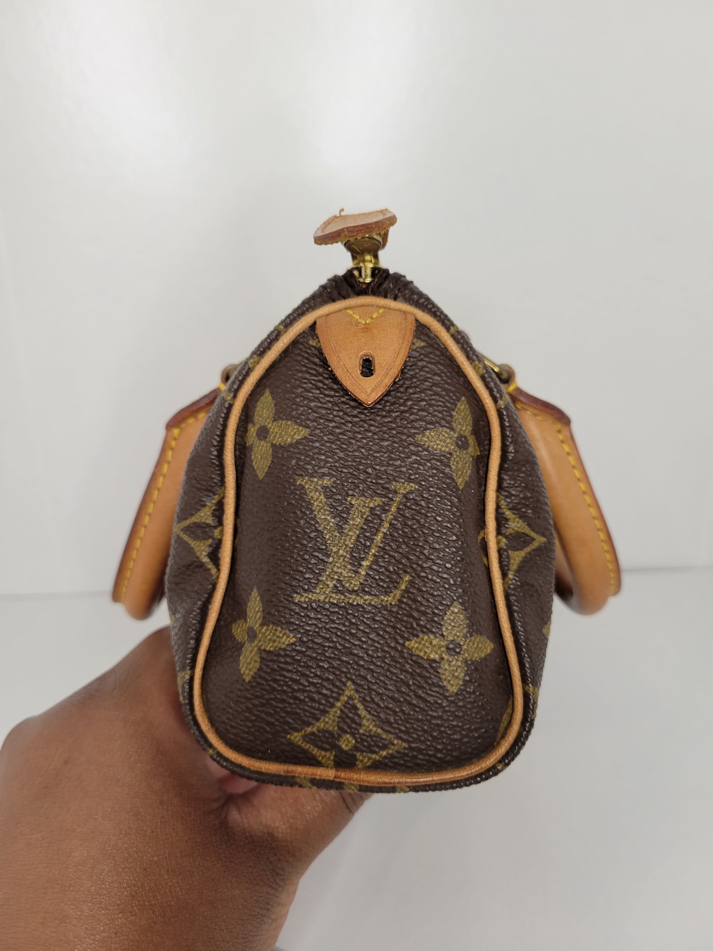 Louis Vuitton Mini Speedy HL with LV Monogram Strap TH0962