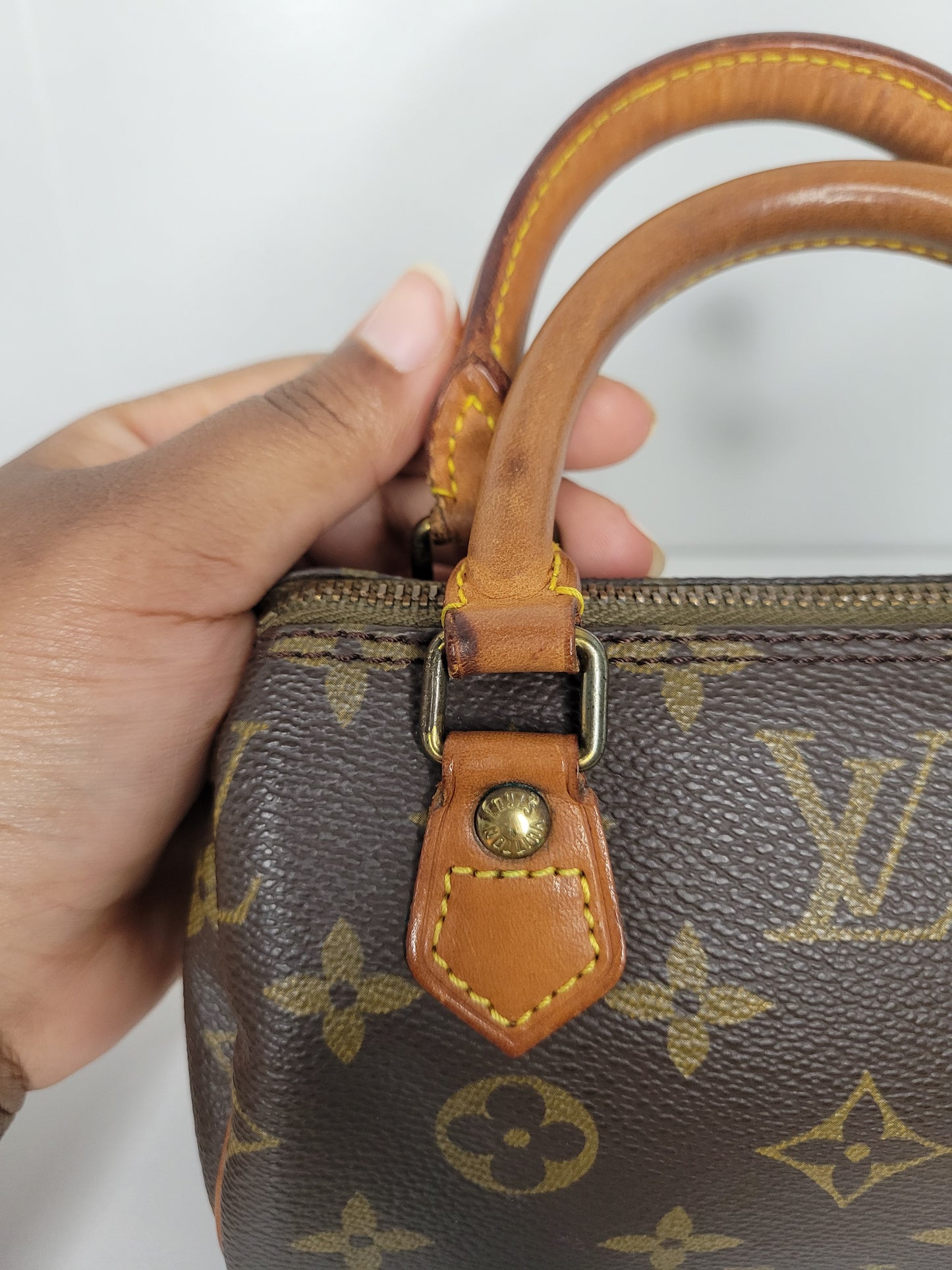 Louis Vuitton Mini Speedy HL w / Strap