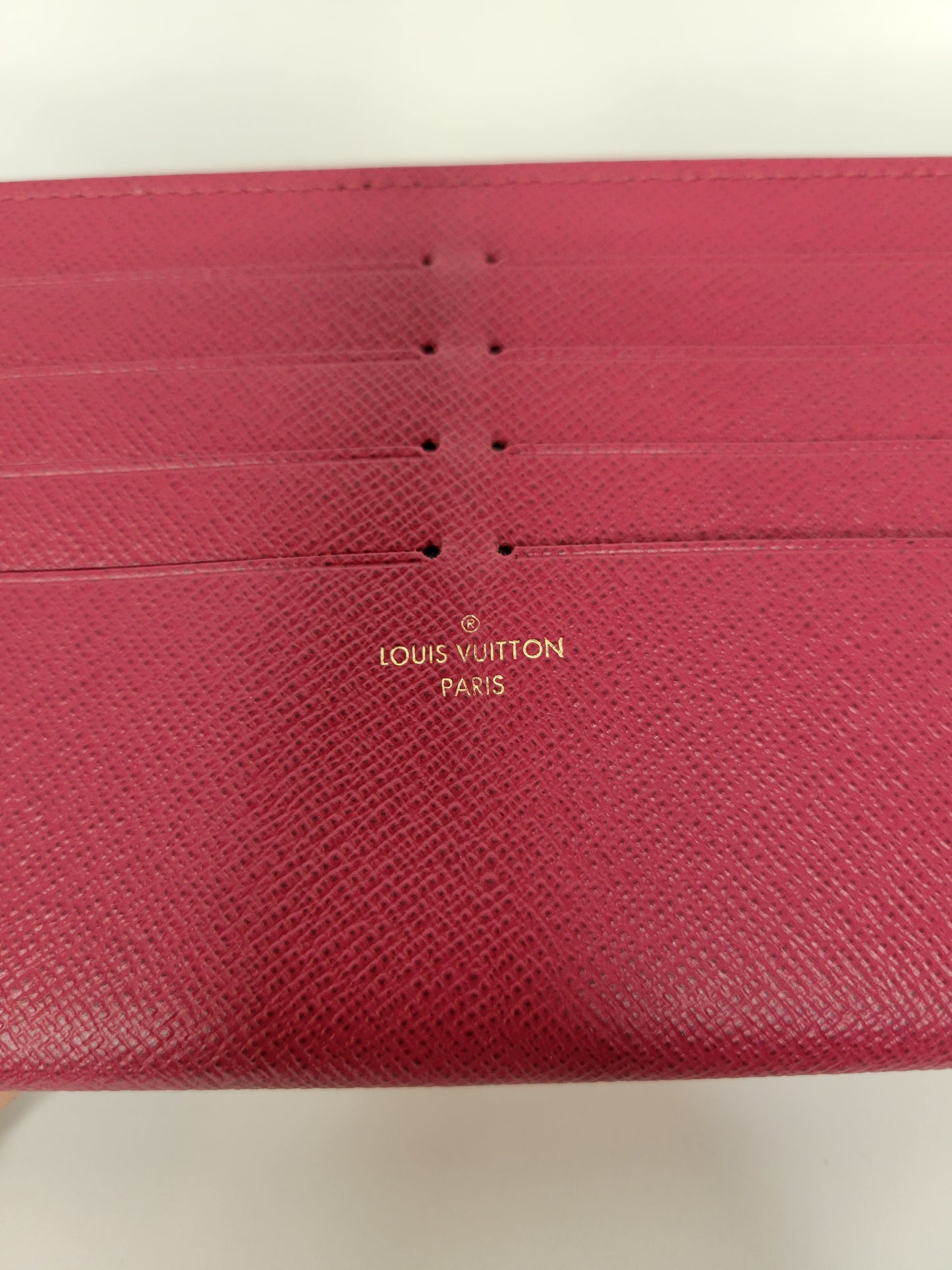 Louis Vuitton Fuschia Felicie Insert Card Holder