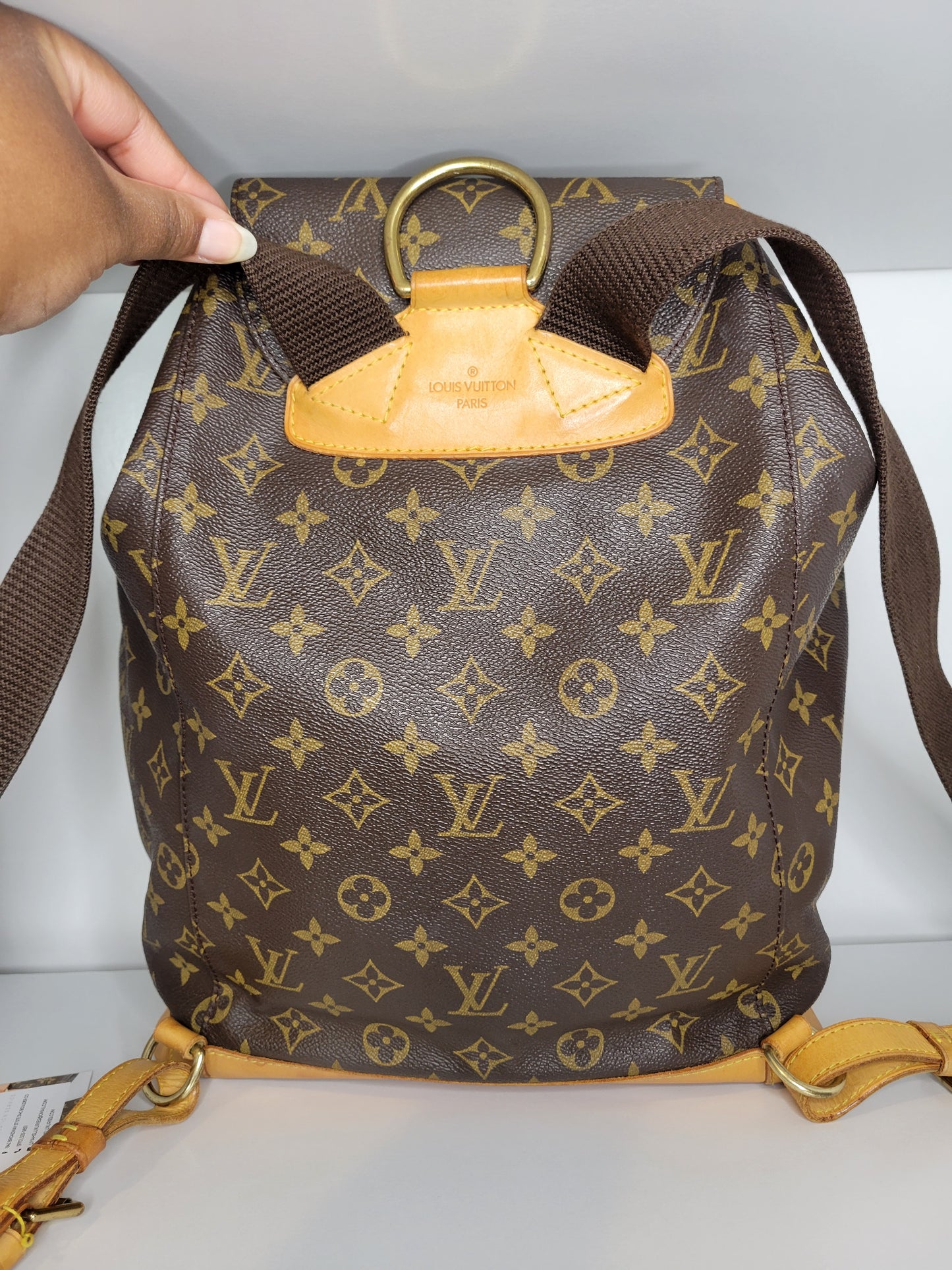 (Reserved) Louis Vuitton Monogram Montsouris Backpack GM