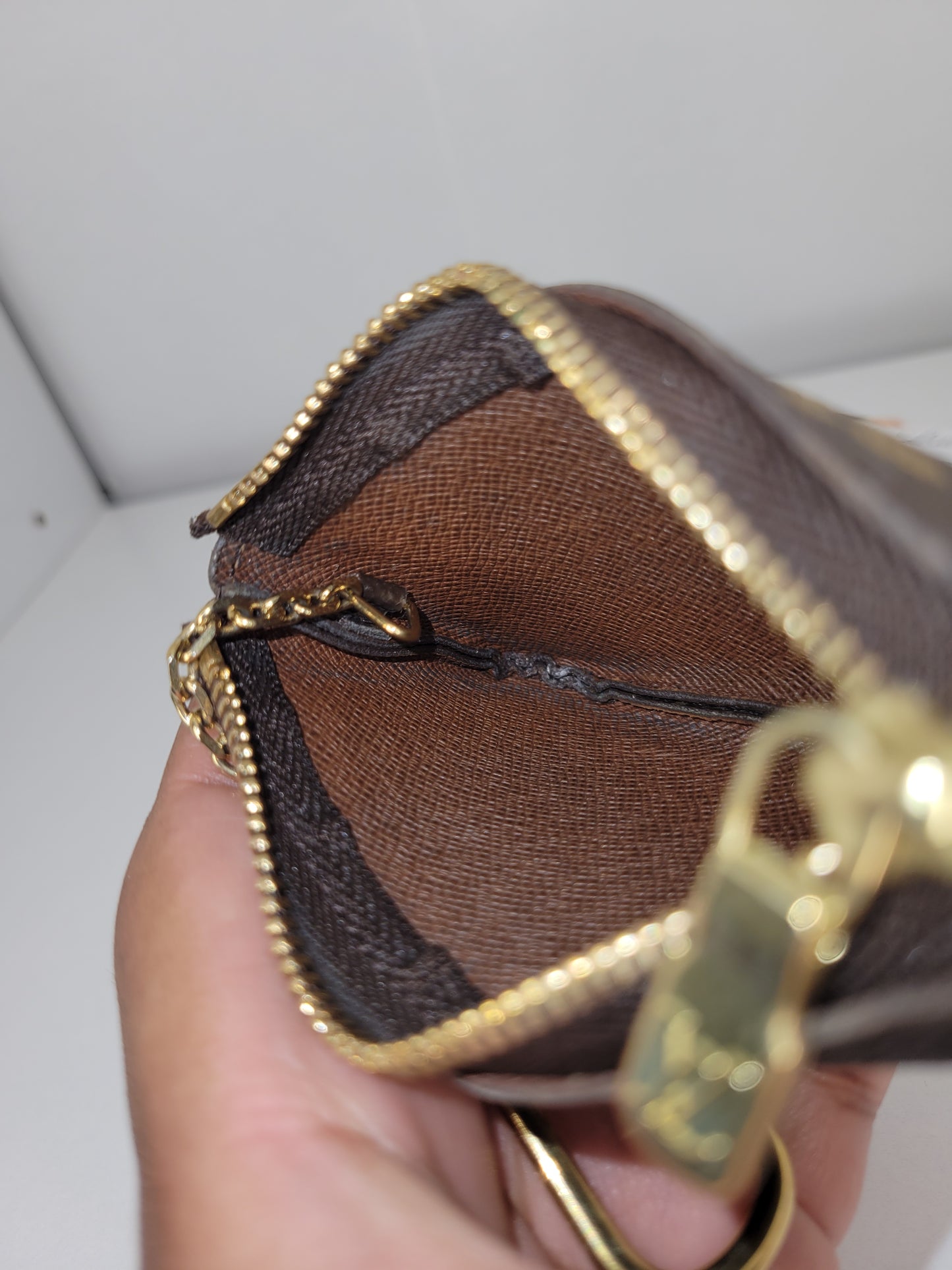 Louis Vuitton Cles Monogram Key Pouch