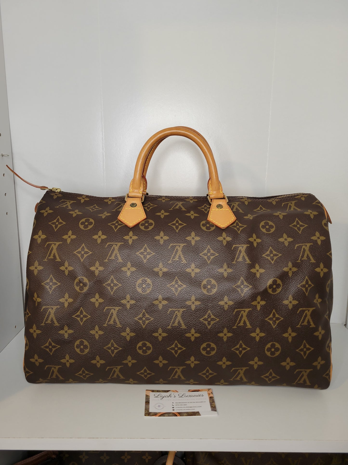 Louis Vuitton Monogram Speedy 40 SP0943