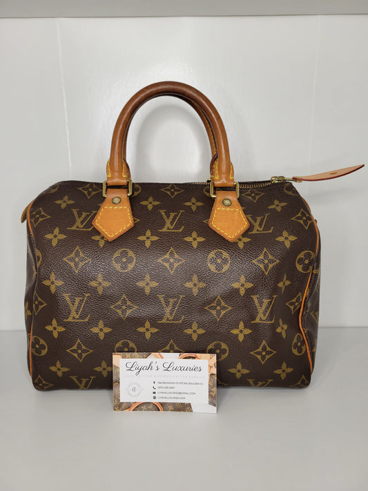 (Reserved) Louis Vuitton Monogram Vintage Speedy 25 SP1927