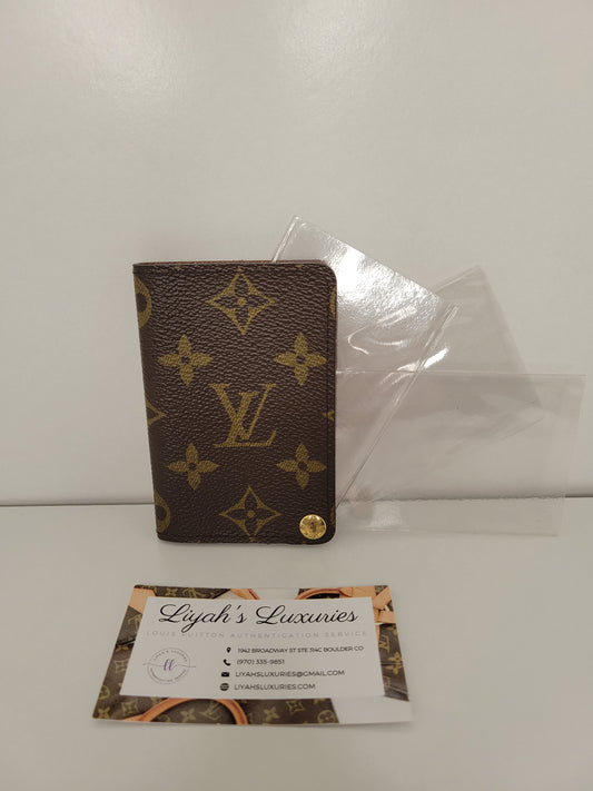 Louis Vuitton Vintage Monogram Porte-Cartes Credit Pression