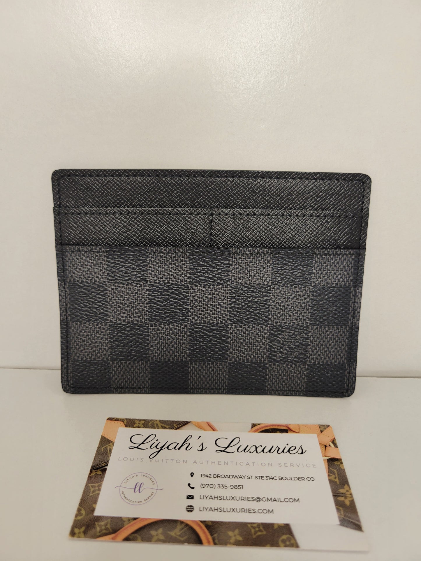 Louis Vuitton Damier Graphite Compact Modulable Wallet MI4009