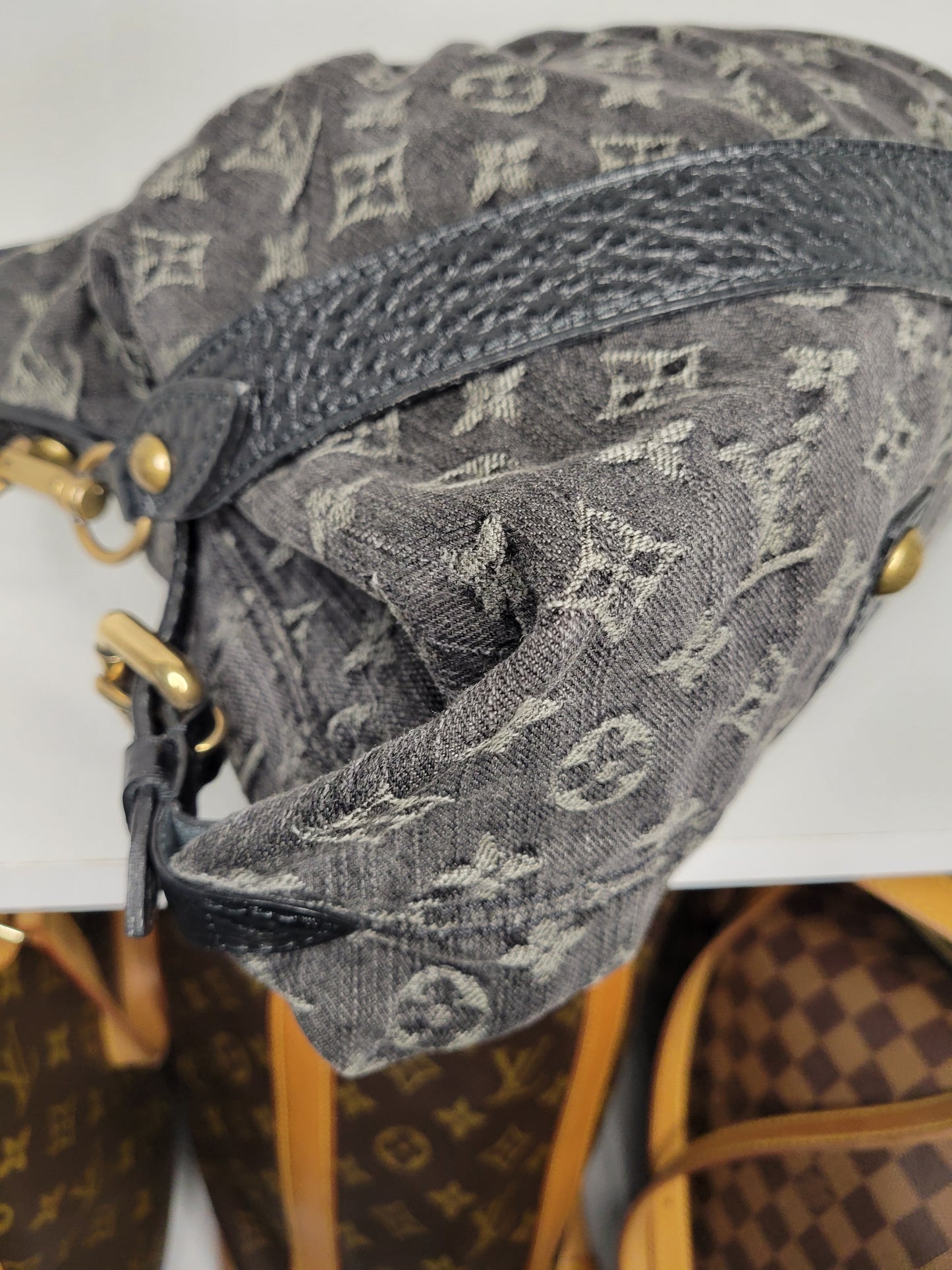 Louis Vuitton Monogram Denim Neo Cabby TH3067