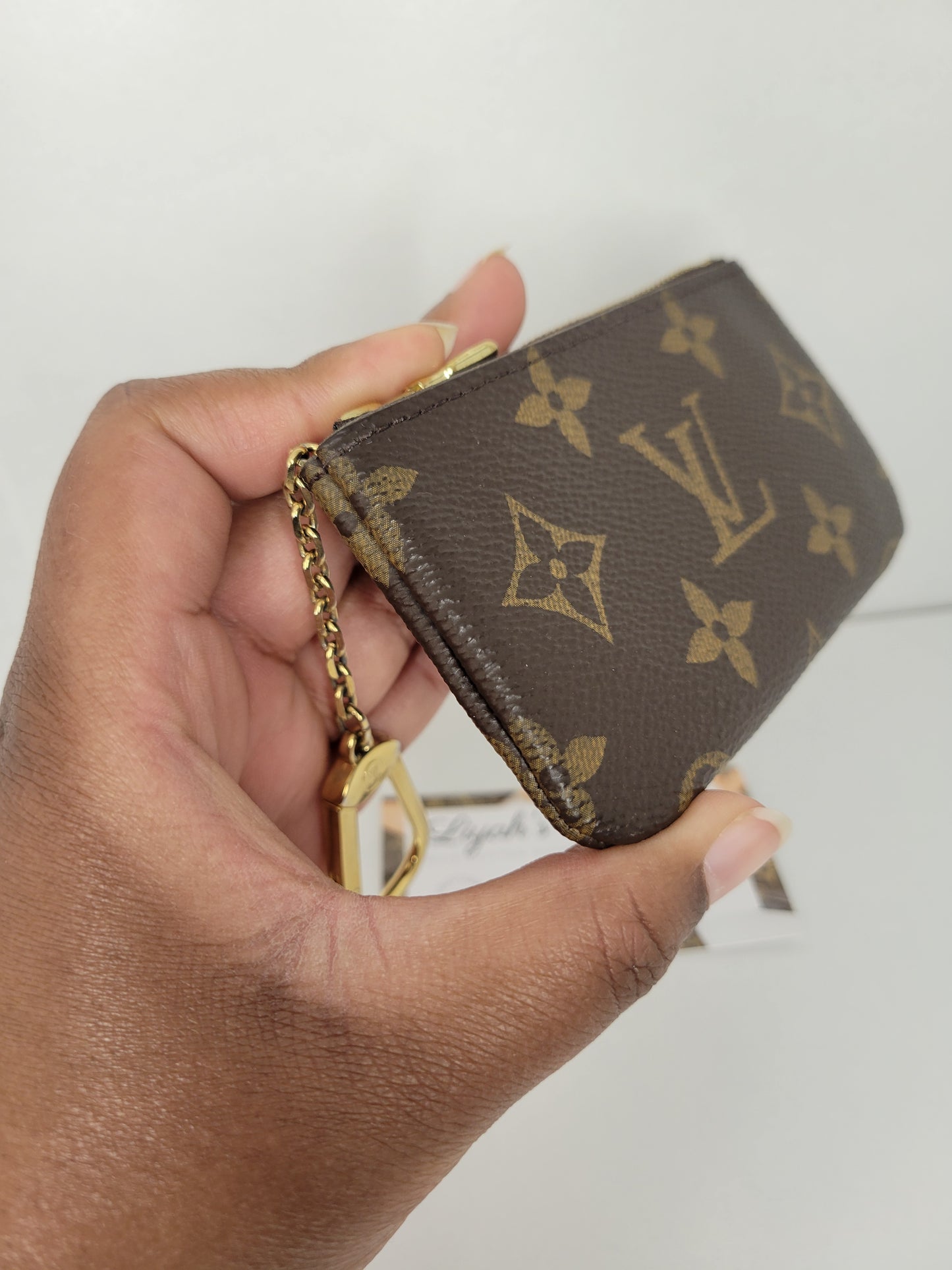 Louis Vuitton Cles Monogram Key Pouch