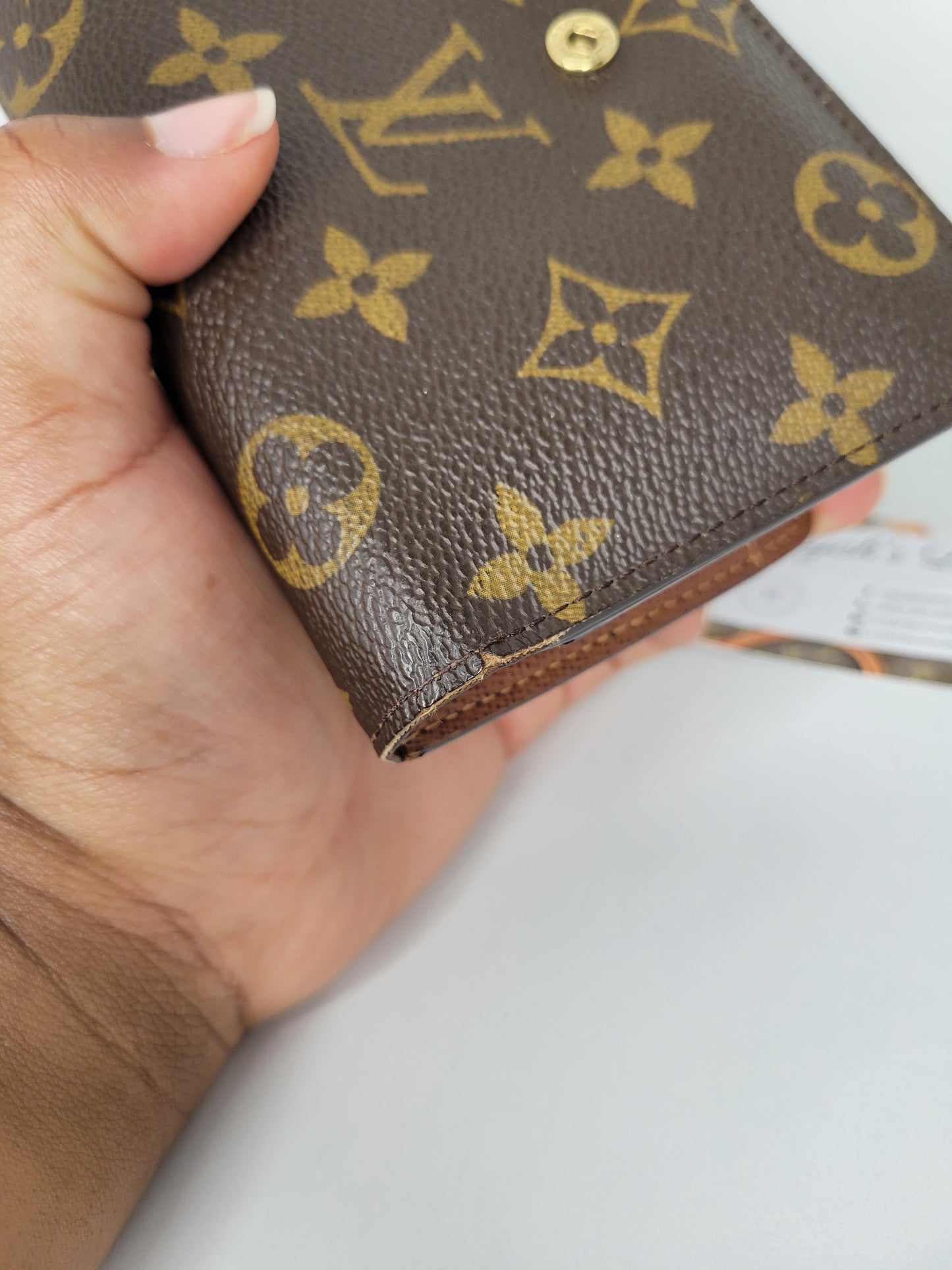 Louis Vuitton Monogram French Wallet MI1006