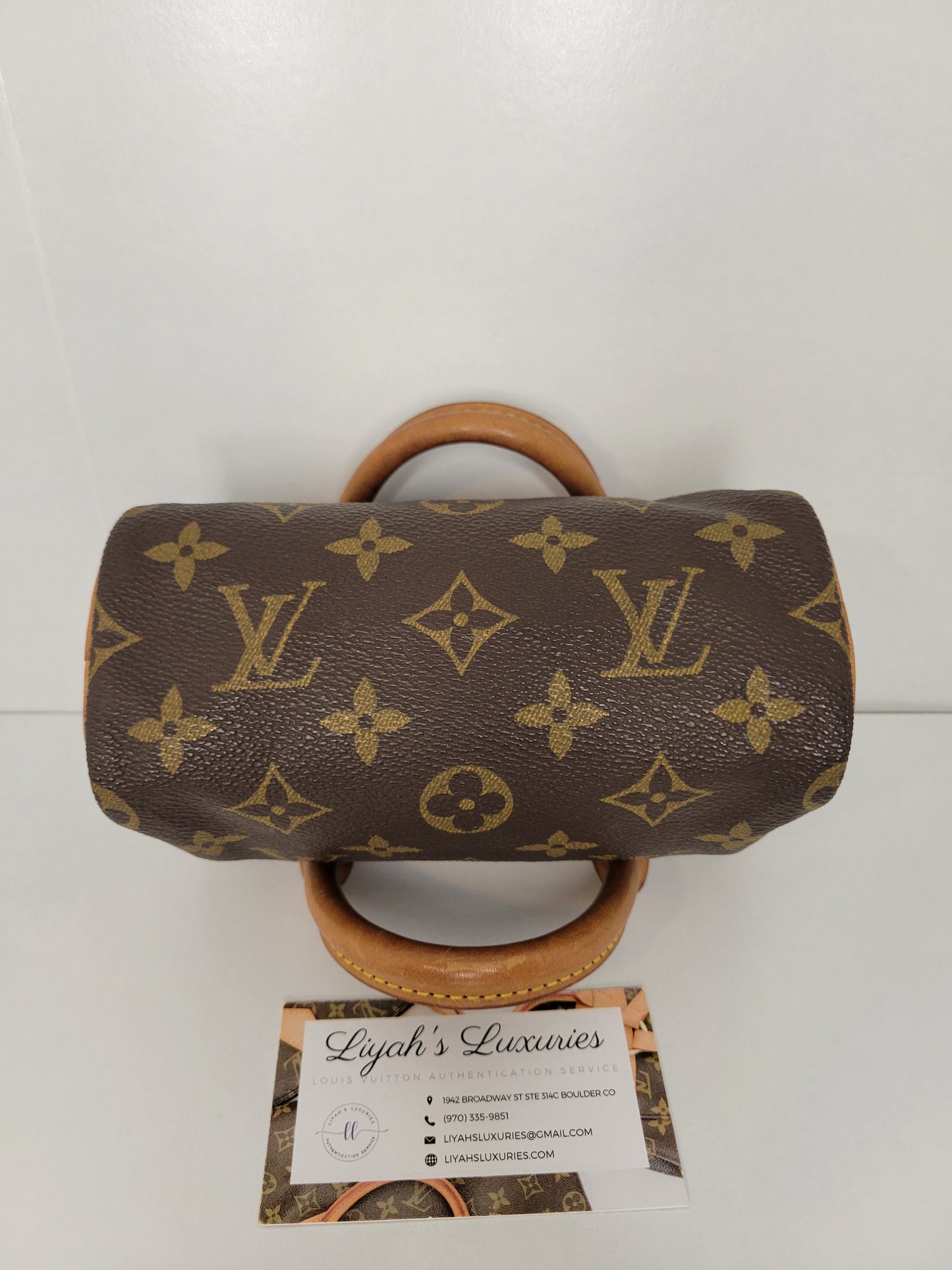 Louis Vuitton Mini Speedy HL with LV Monogram Strap TH0962