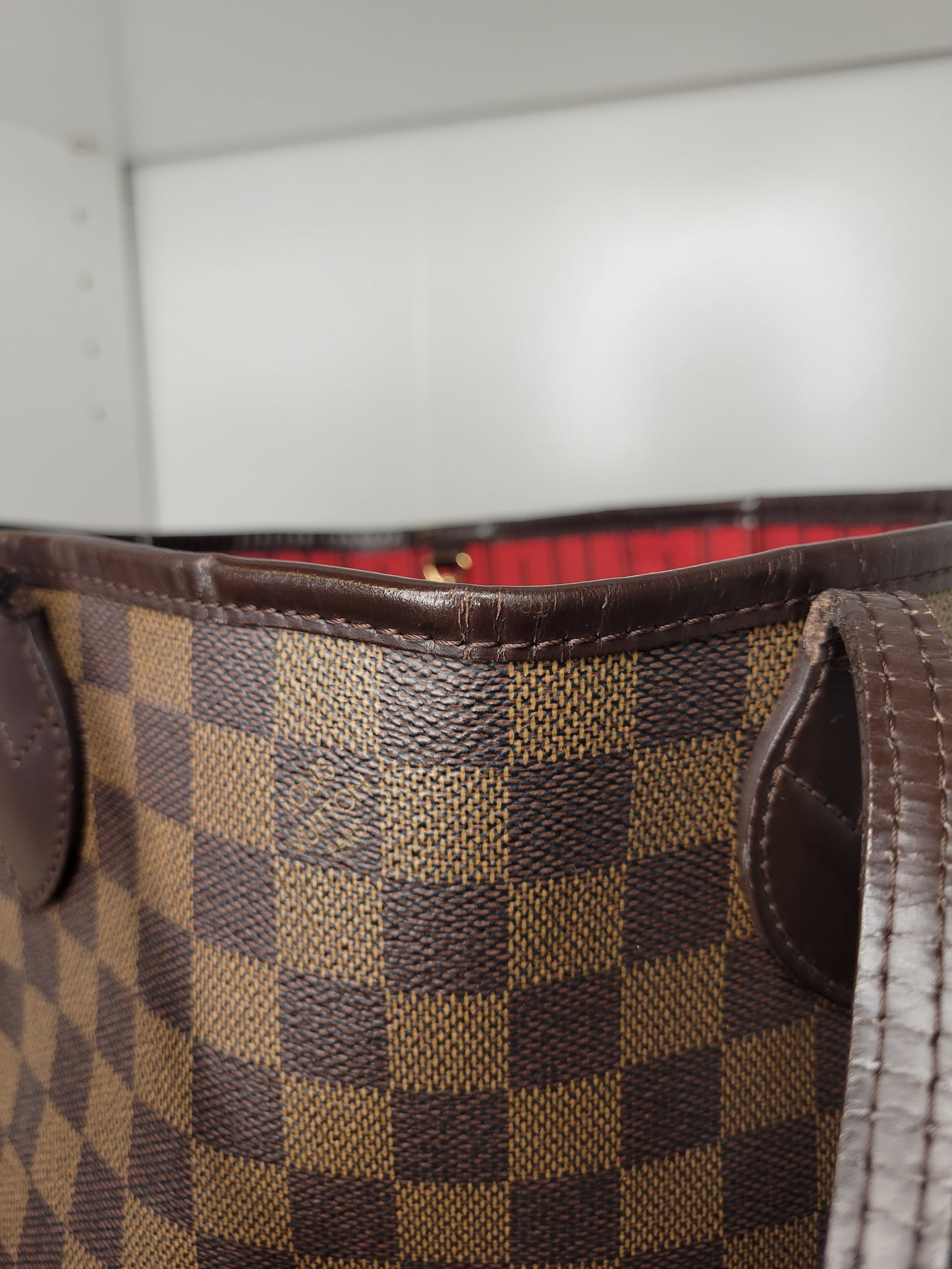 Louis Vuitton Damier Ebene Neverfull PM SD2009