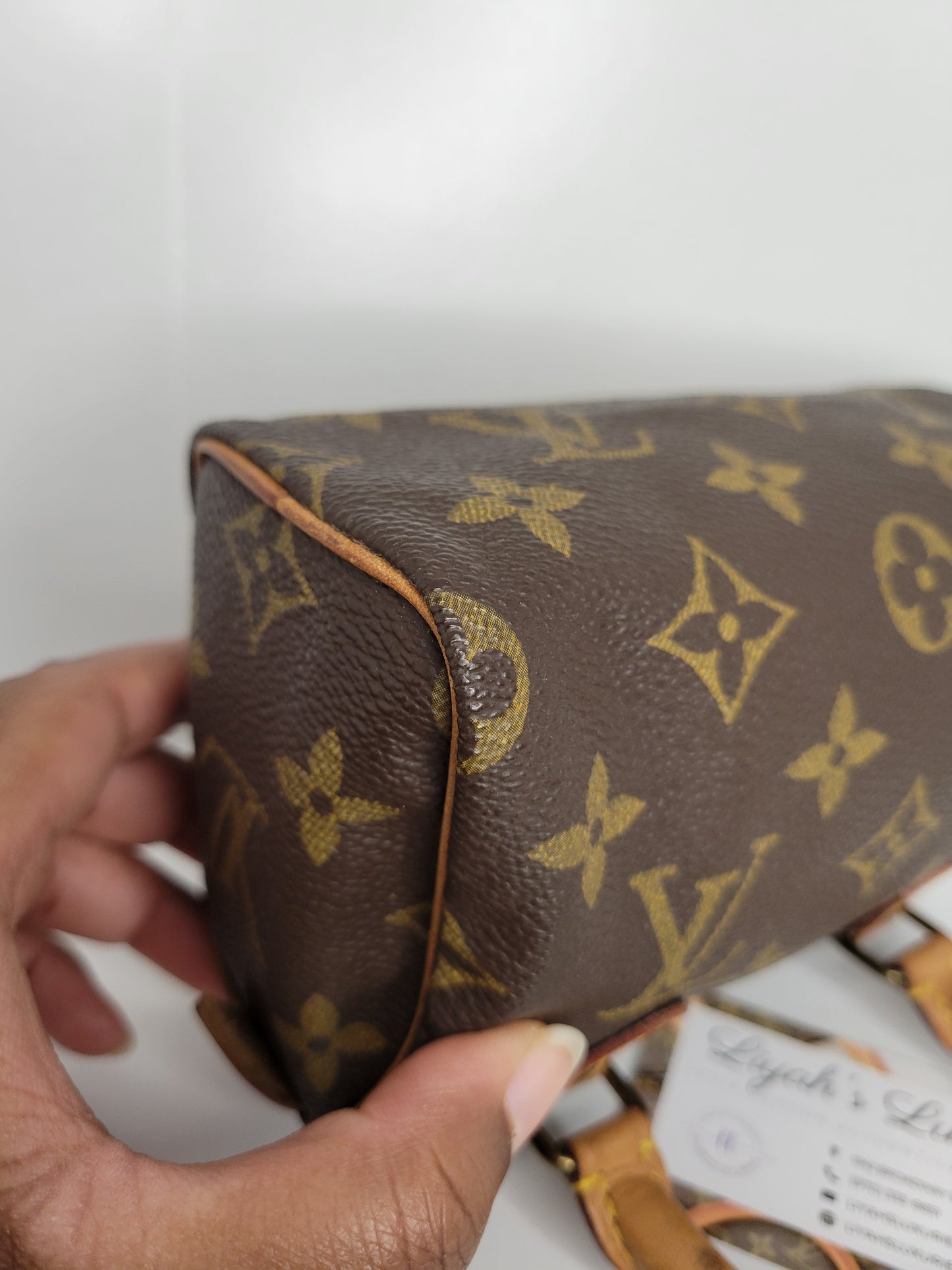 Louis Vuitton Mini Speedy HL with LV Monogram Strap TH0962