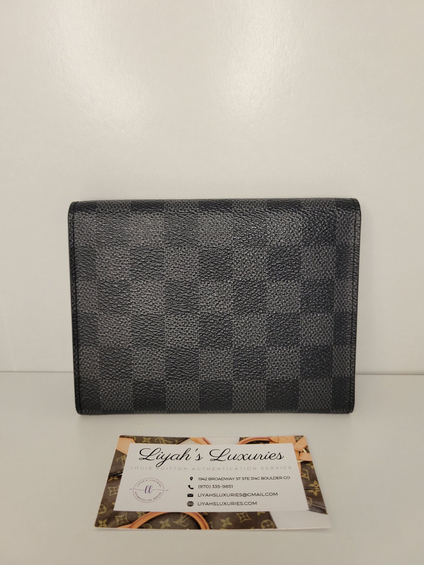 Louis Vuitton Damier Graphite Compact Modulable Wallet MI5009