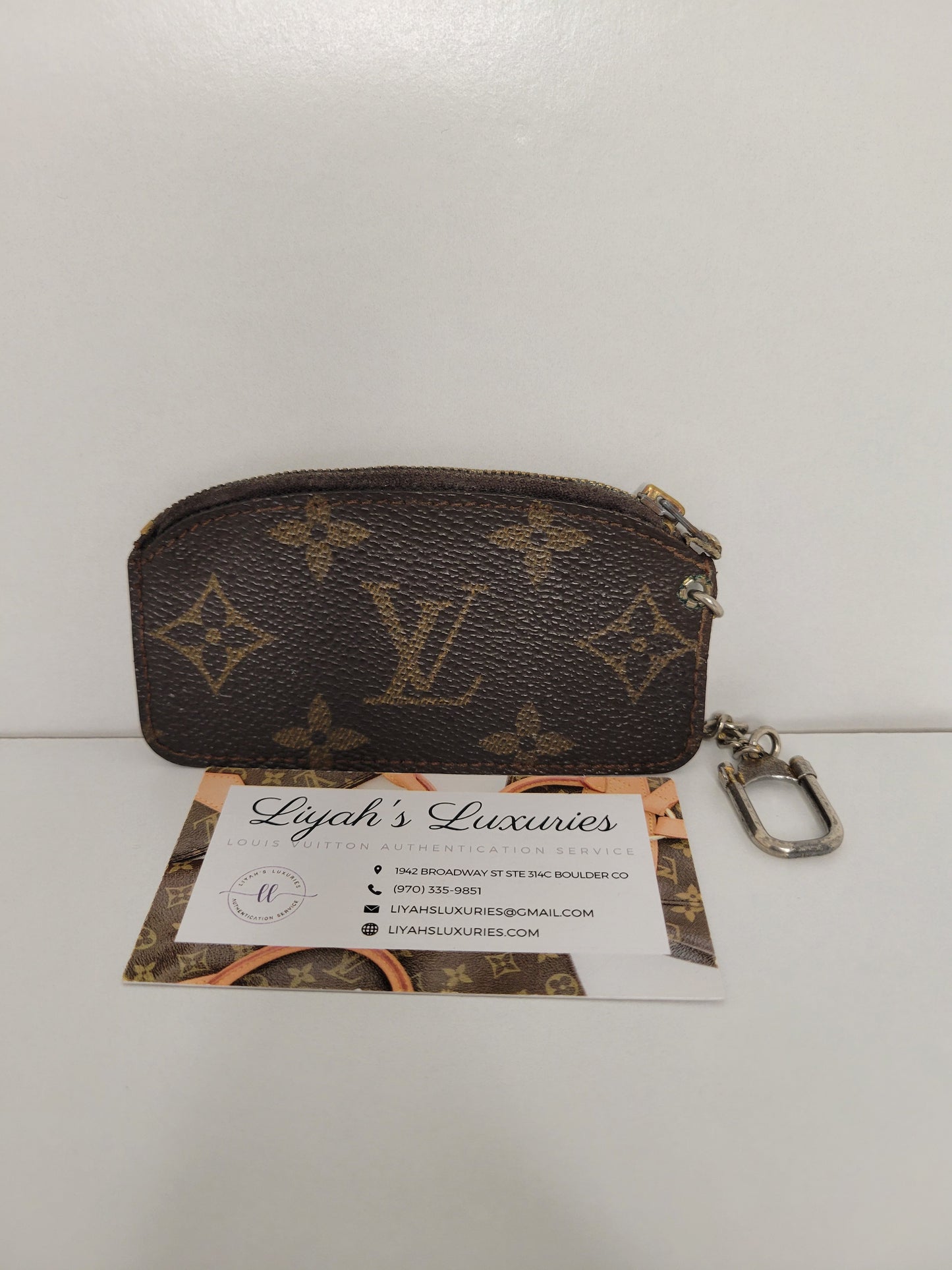 Louis Vuitton Vintage Key Pouch 863 AN