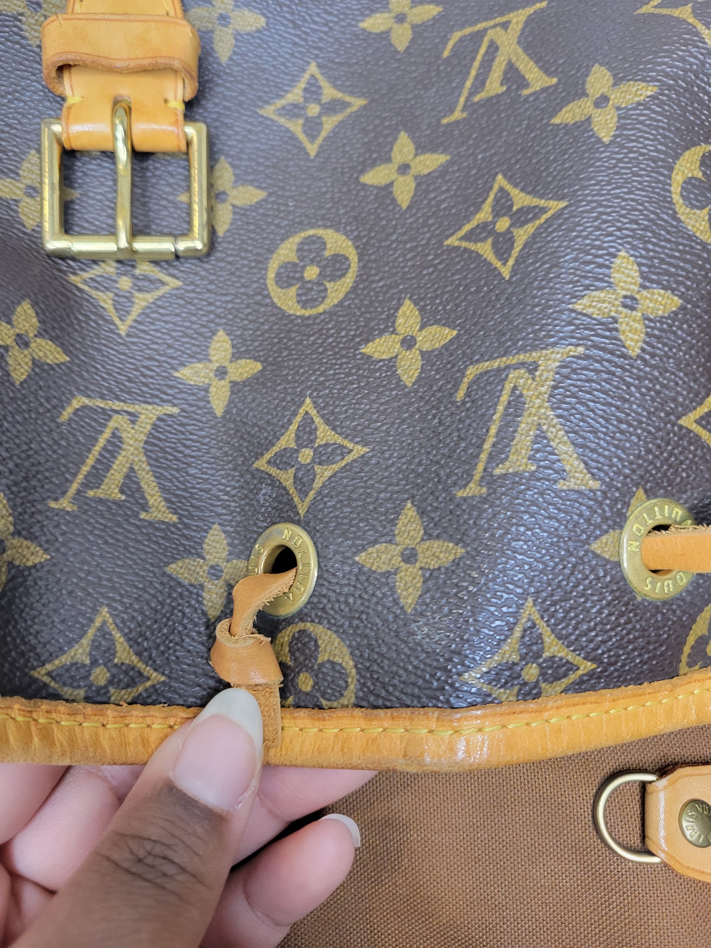 (Reserved) Louis Vuitton Monogram Montsouris Backpack GM