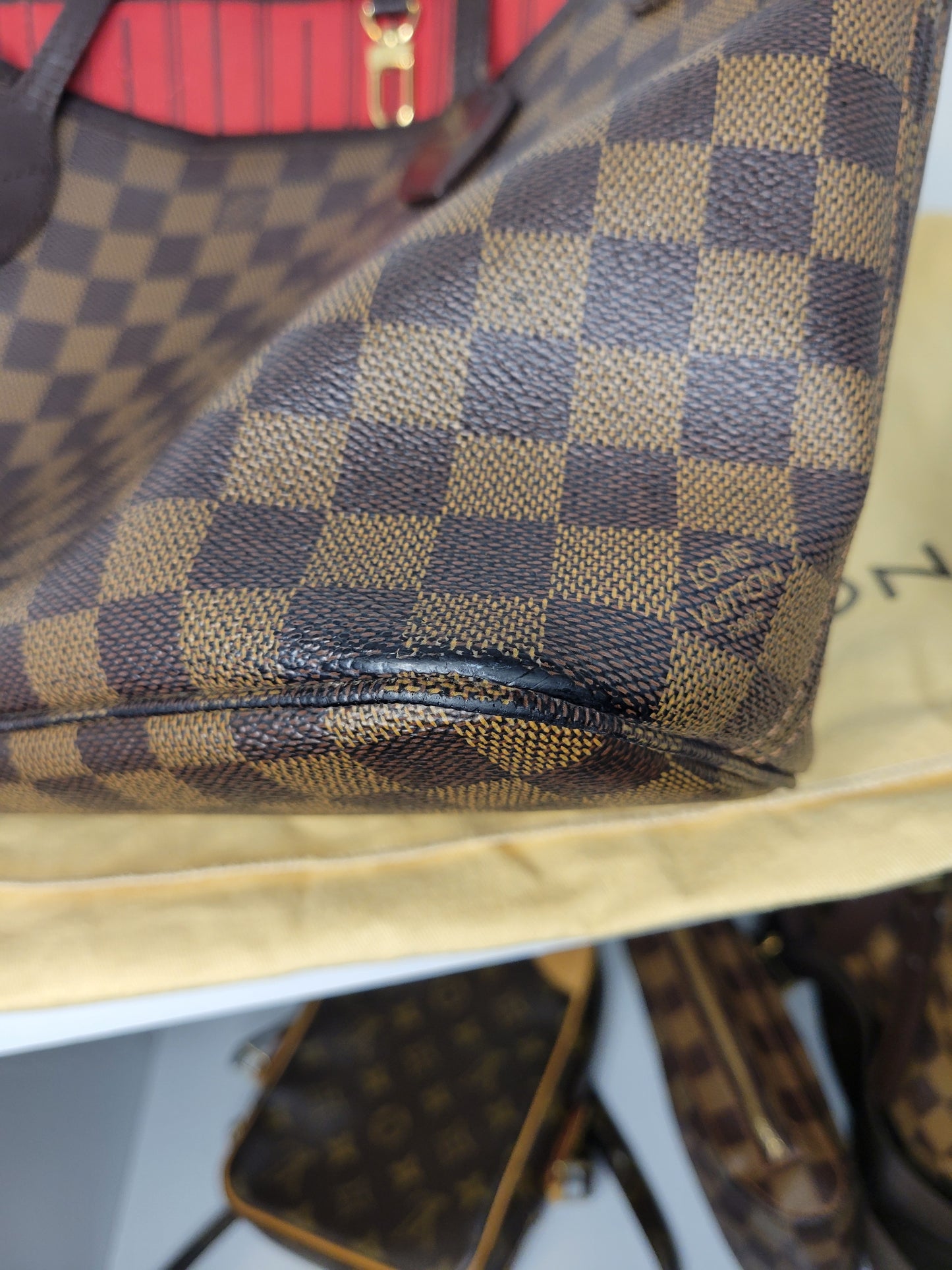 Louis Vuitton Damier Ebene Neverfull PM SD2009