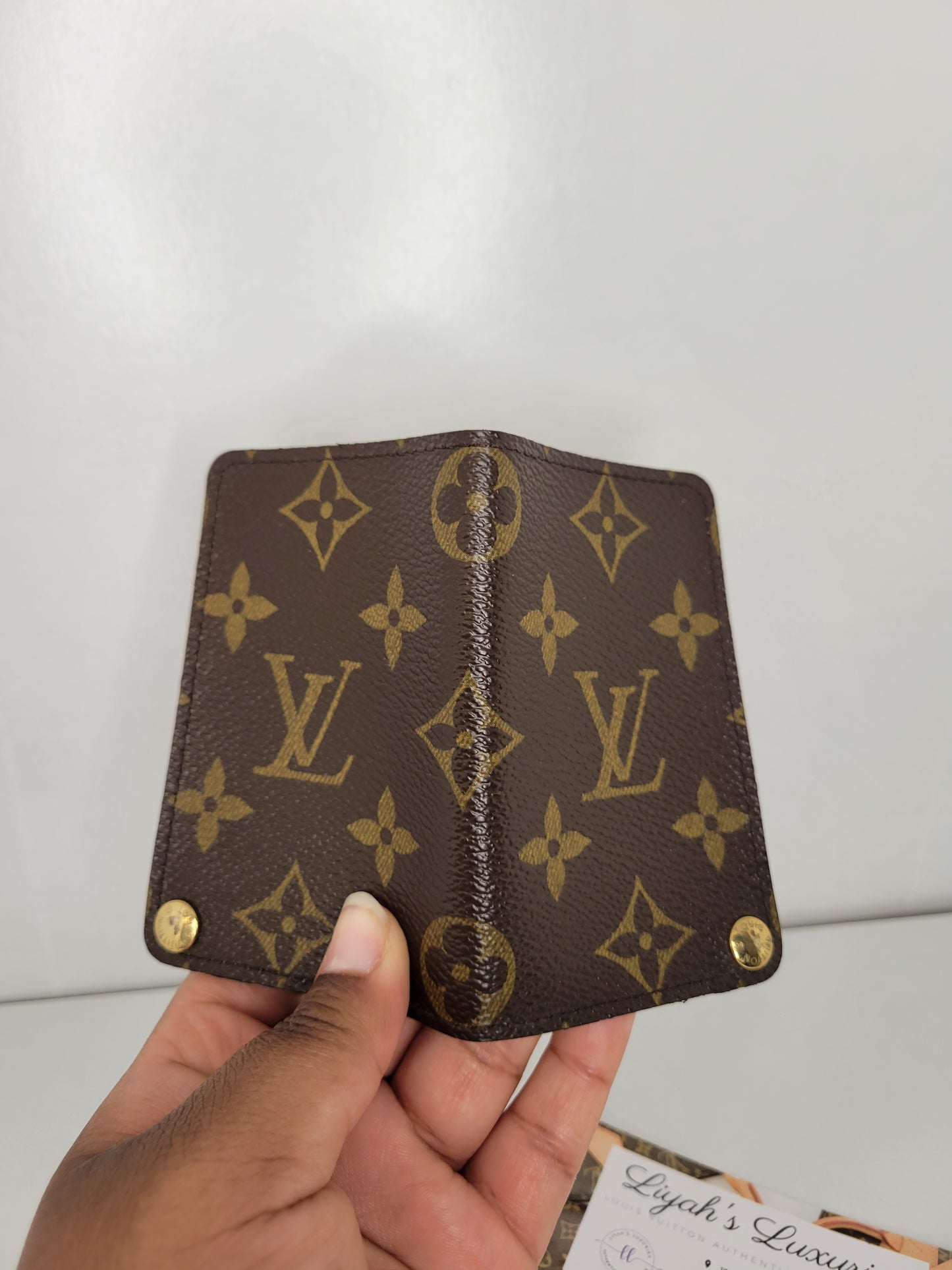 Louis Vuitton Vintage Monogram Porte-Cartes Credit Pression