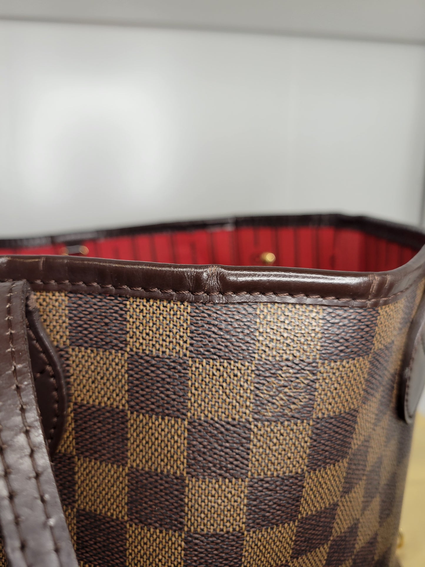 Louis Vuitton Damier Ebene Neverfull PM SD2009