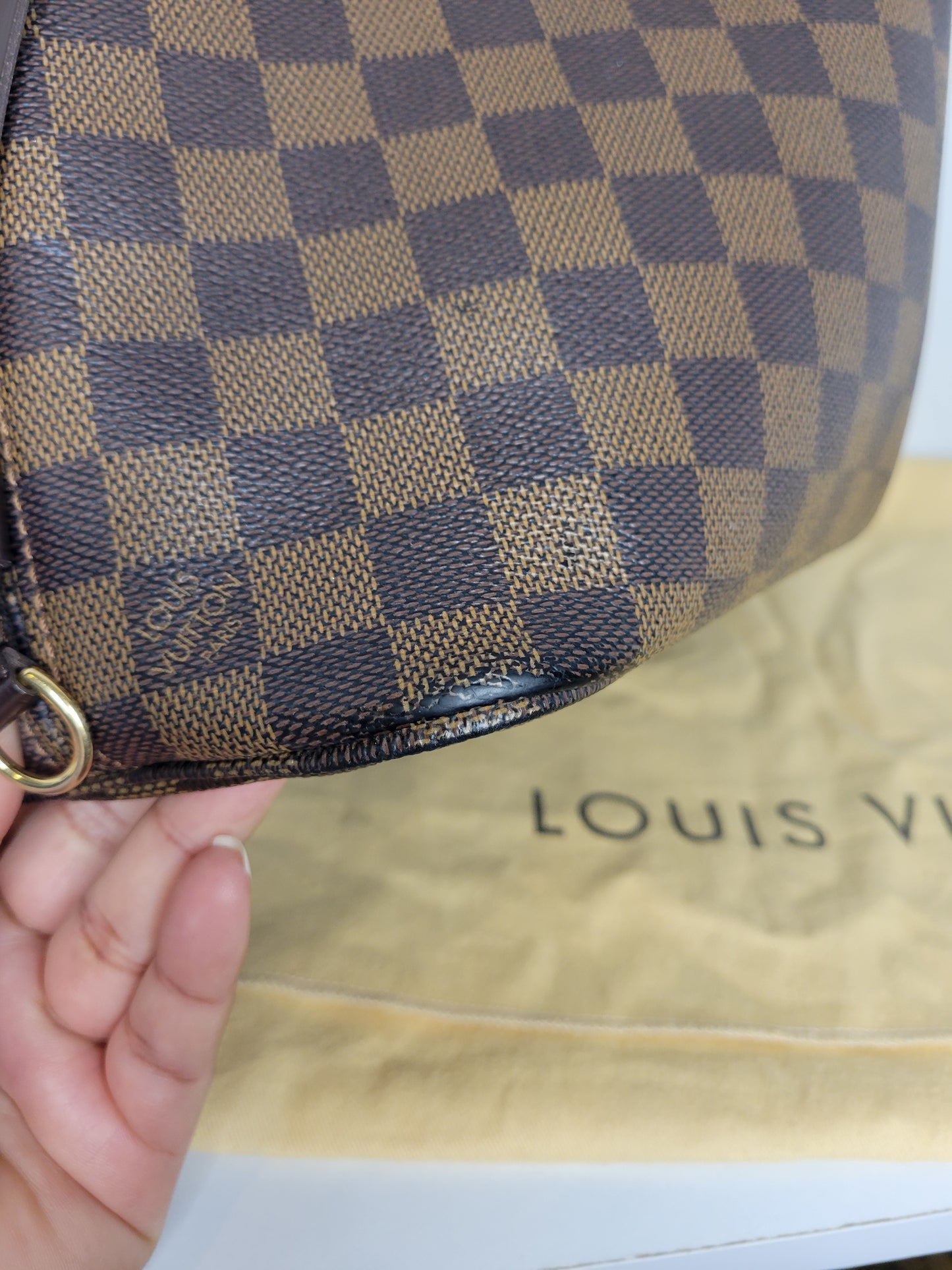 Louis Vuitton Damier Ebene Neverfull PM SD2009