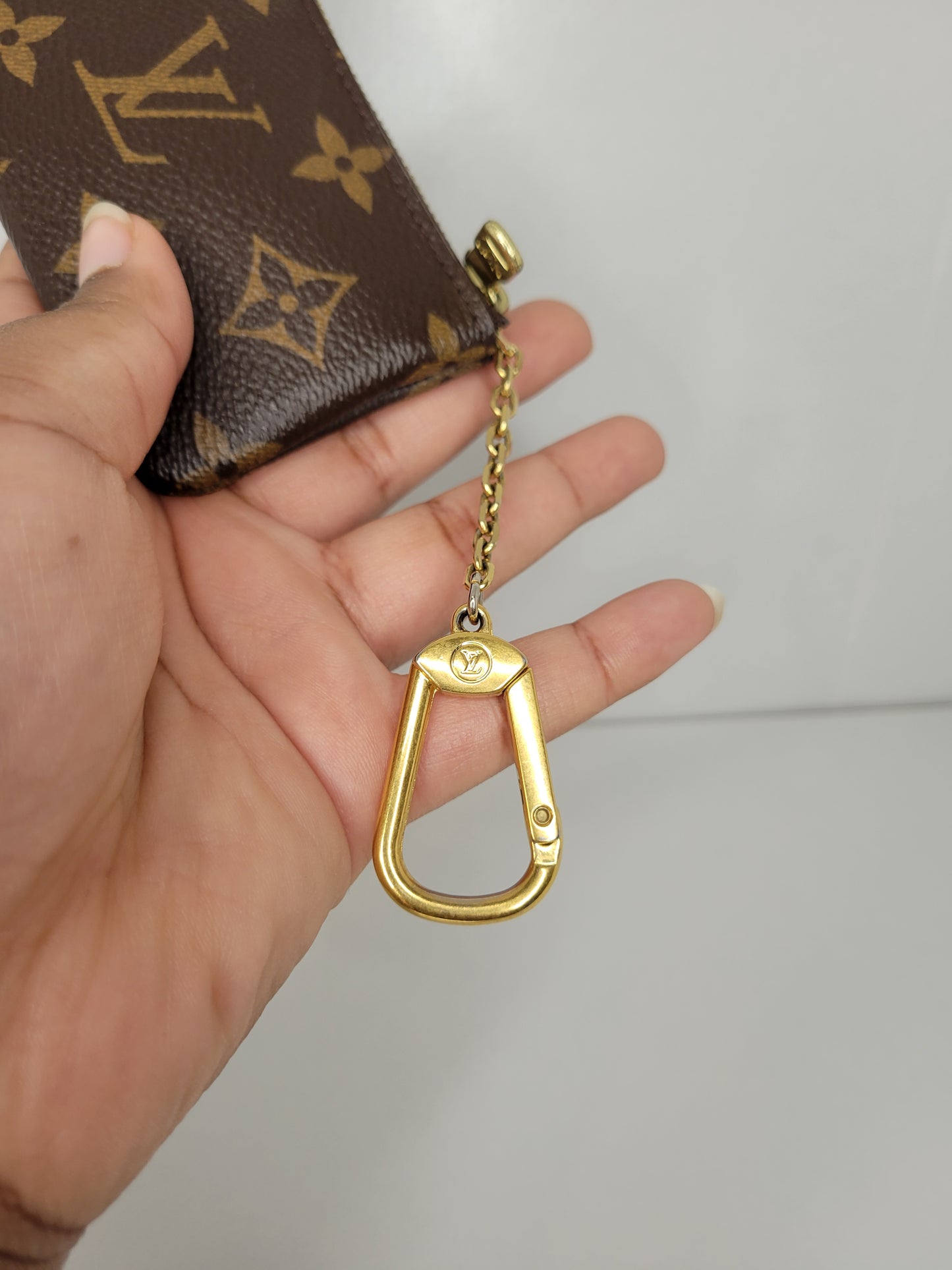 Louis Vuitton Key Pouch Cles Monogram CT2280