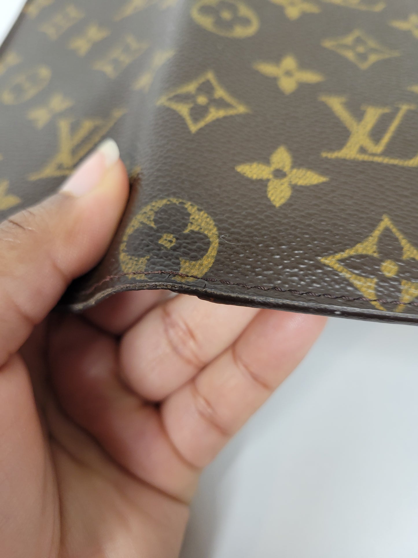 Louis Vuitton Monogram Checkbook Wallet CT0033