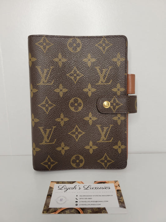 Louis Vuitton Agenda MM / Medium Ring Cover Monogram SP0996