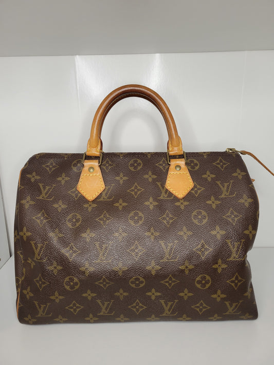 (Reserved) Louis Vuitton Monogram Speedy 30 Vintage