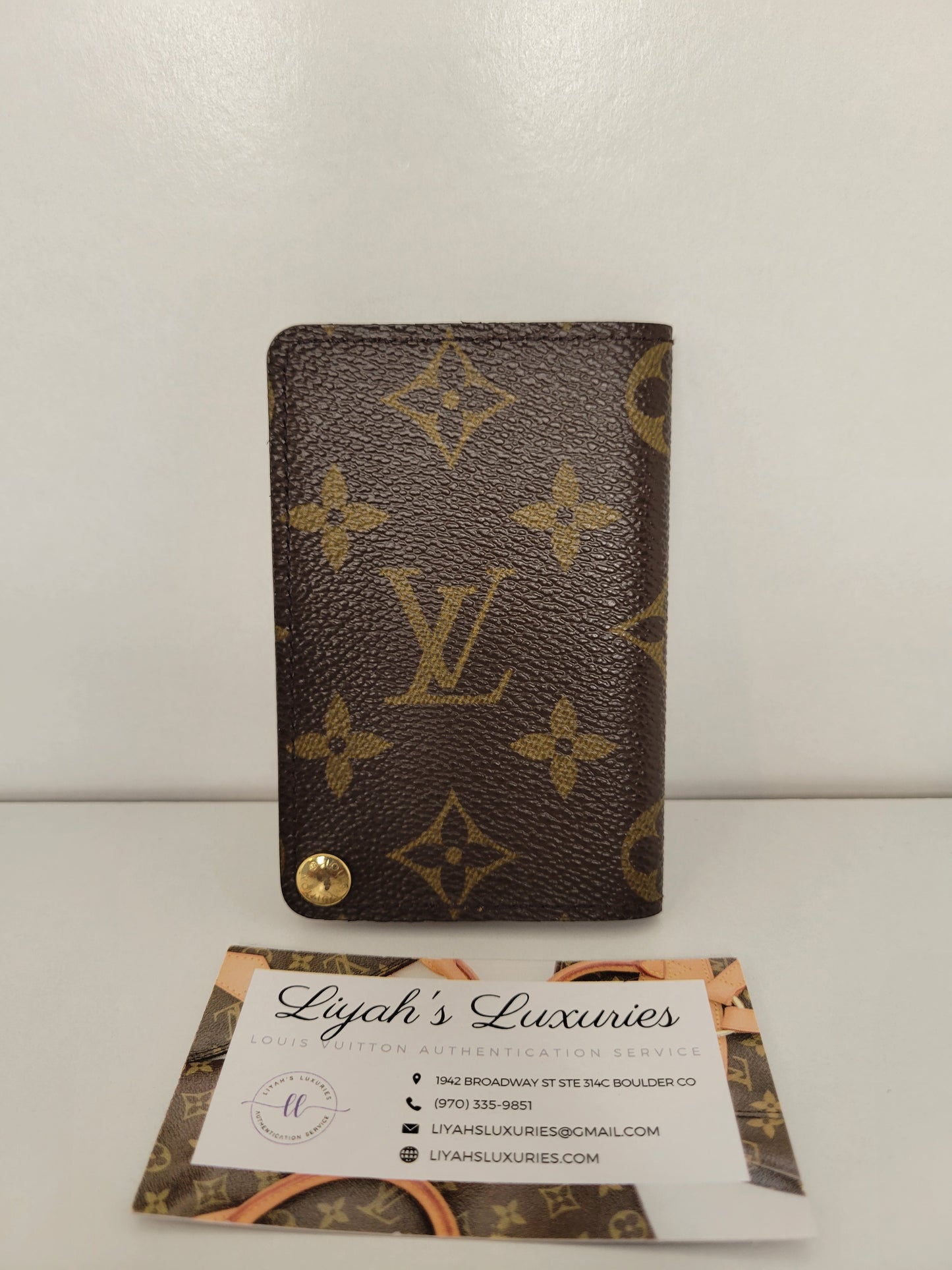 Louis Vuitton Vintage Monogram Porte-Cartes Credit Pression