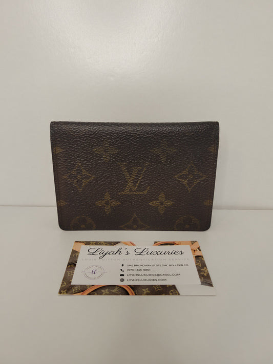 Louis Vuitton Porte 2 Cartes Vertical Card Holder CA0932