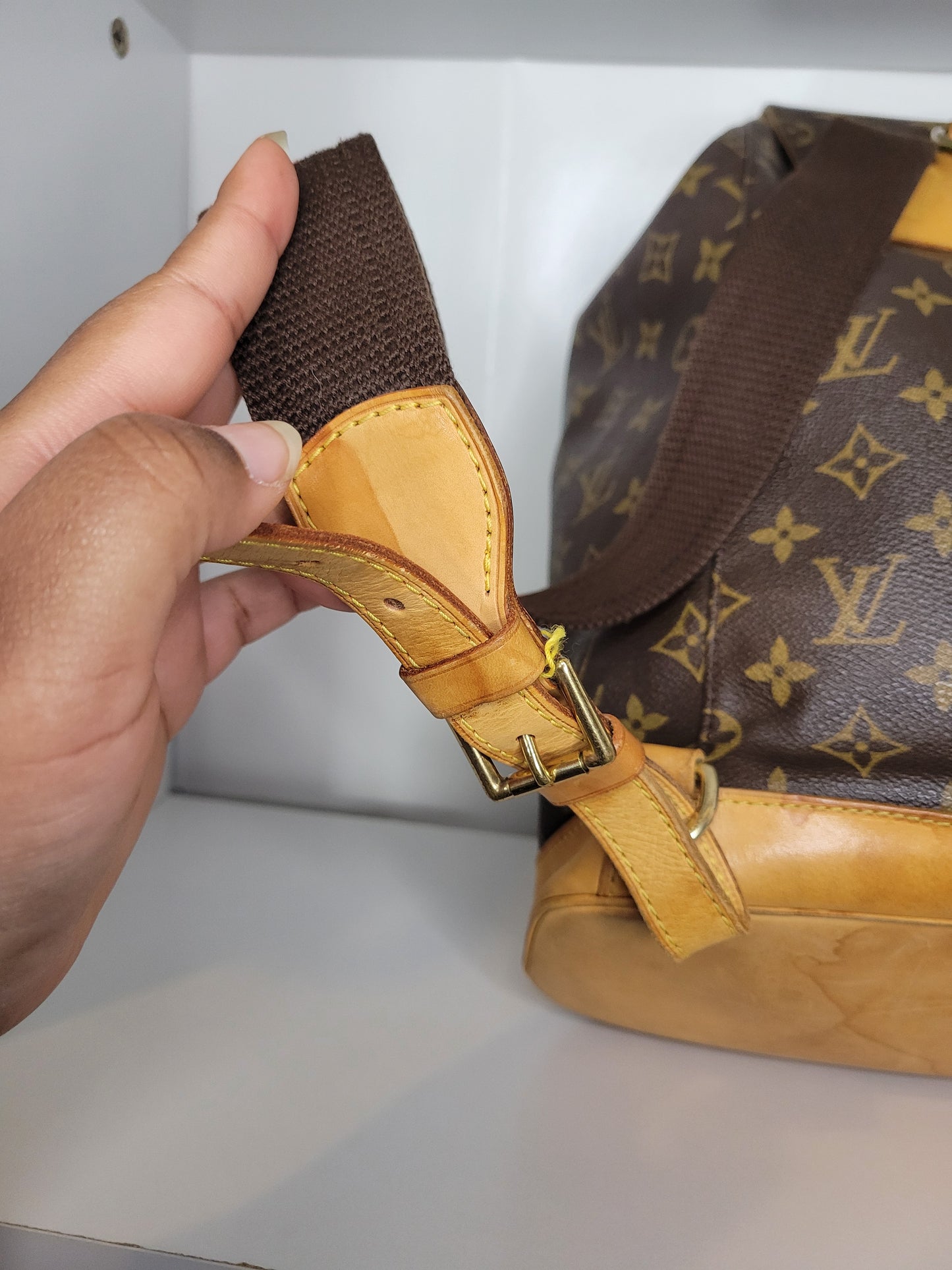 (Reserved) Louis Vuitton Monogram Montsouris Backpack GM